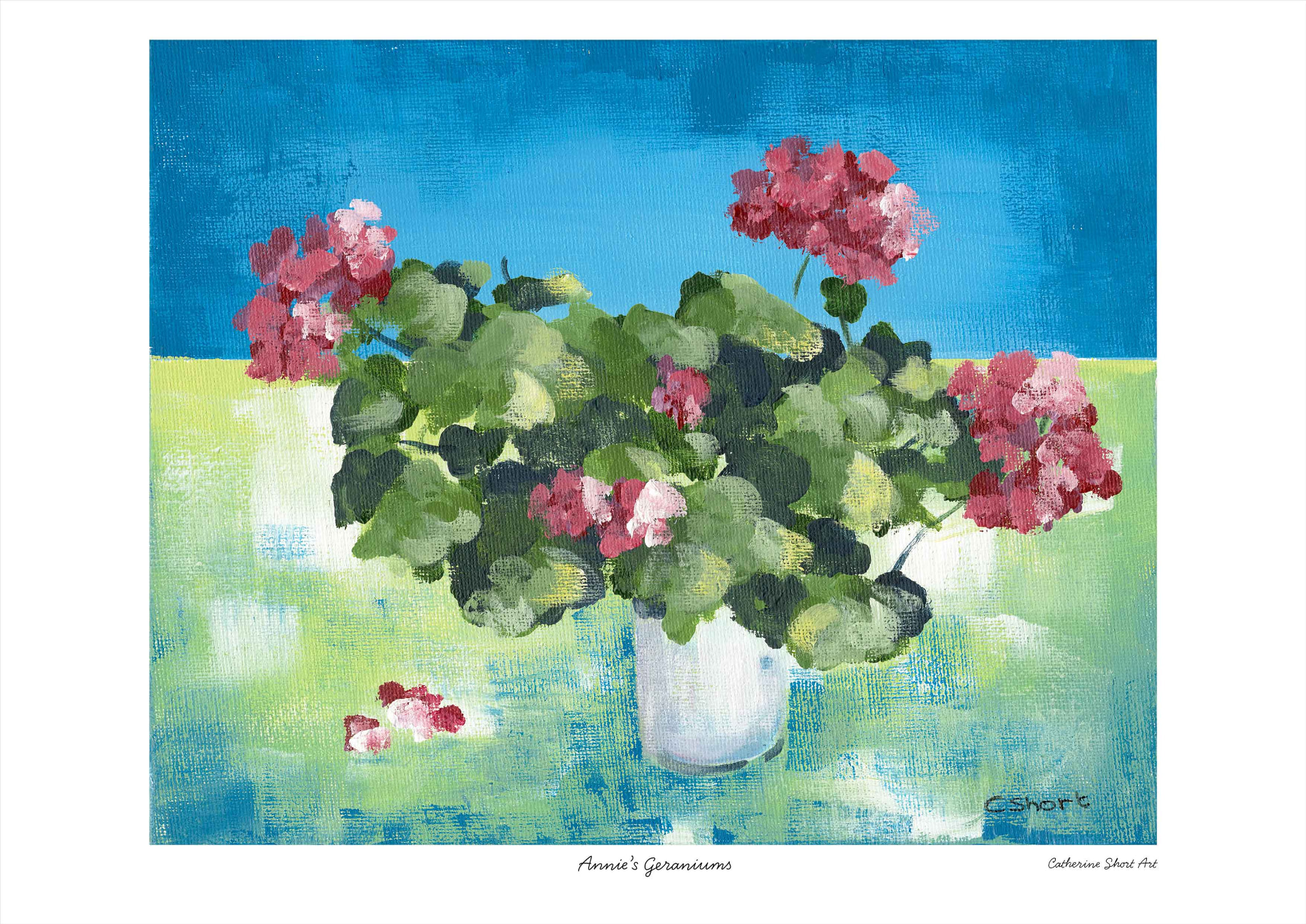 Annie's Geraniums